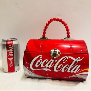COCA COLA** MINI TIN PURSE/LUNCHBOX